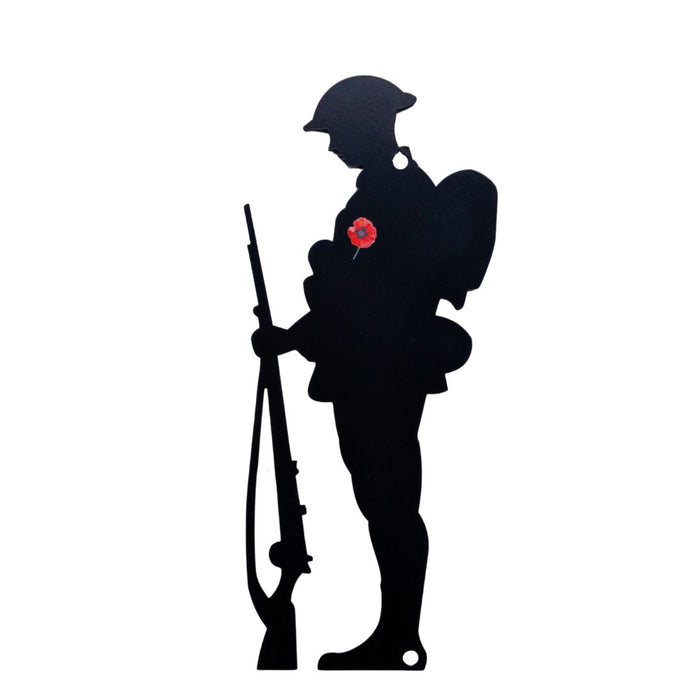 Remembrance Soldier Wall Art 30cm