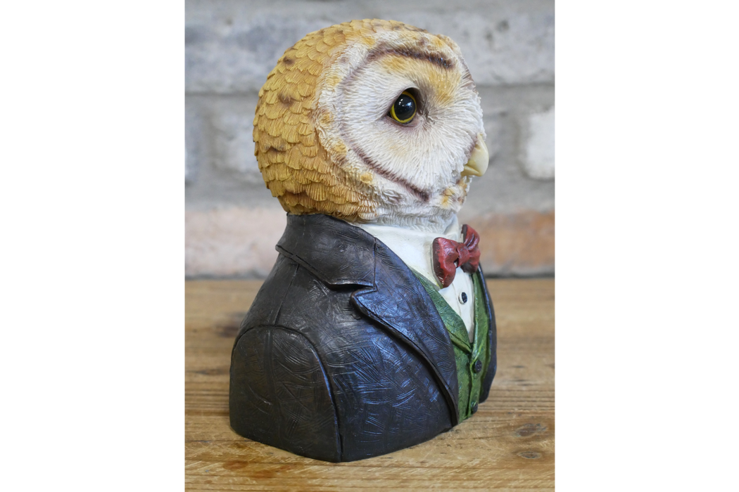 Small Owl Bust 17cm