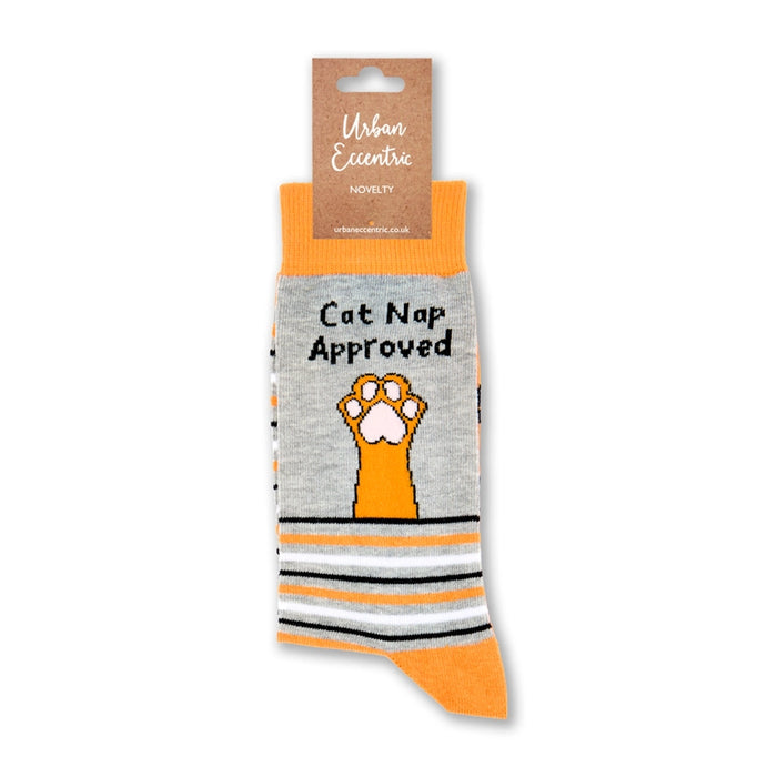 Unisex Cat Nap Approved Socks Size 6 - 11 UK
