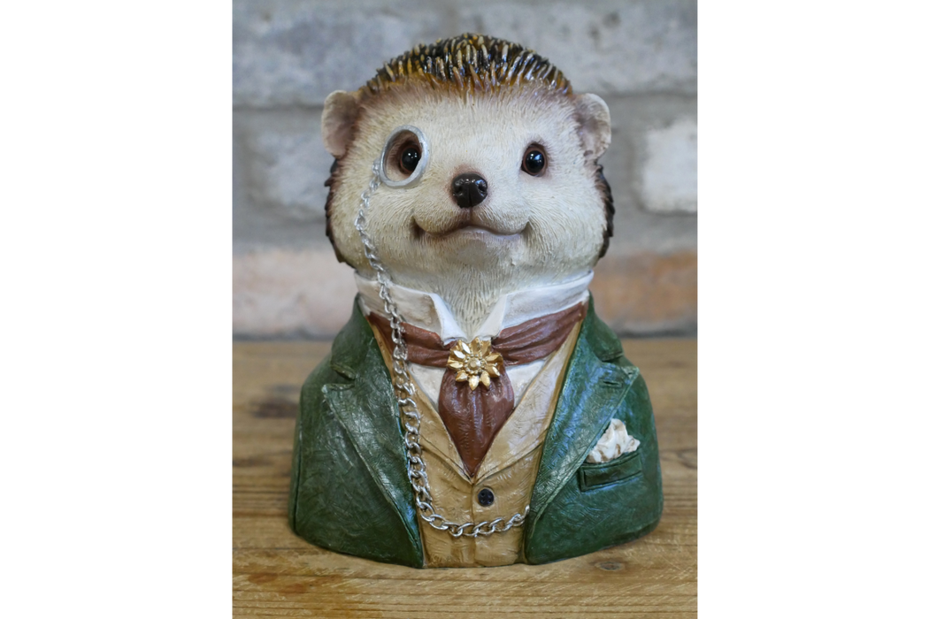 Small Hedgehog Bust - 18cm