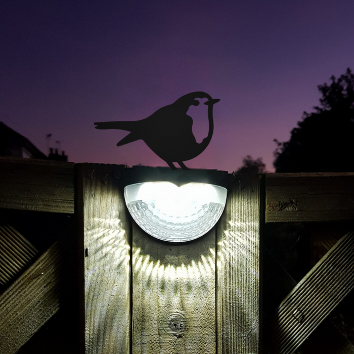 IMPERFECT - Robin Cut-Out Solar Powered LED Light