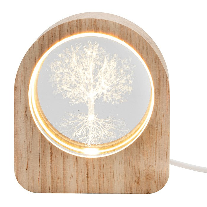 Laser Art LED Disc Tree of Life