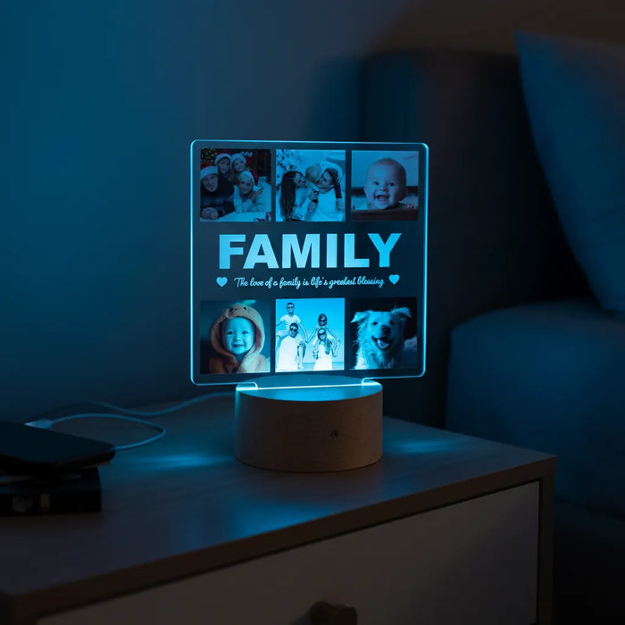 Photo Grid LED Night Light (You Can Personalise Me!)