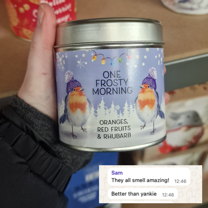 Robin - One Frosty Morning Candle