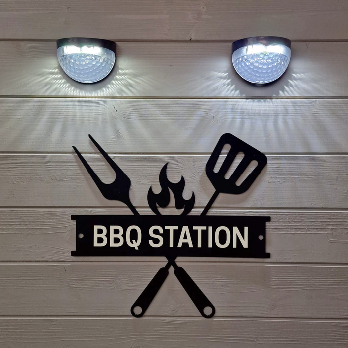 BBQ Station Sign