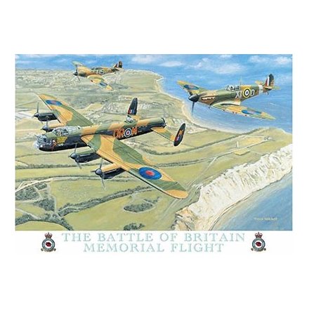 Battle of Britain Memorial Flight Metal Art Sign