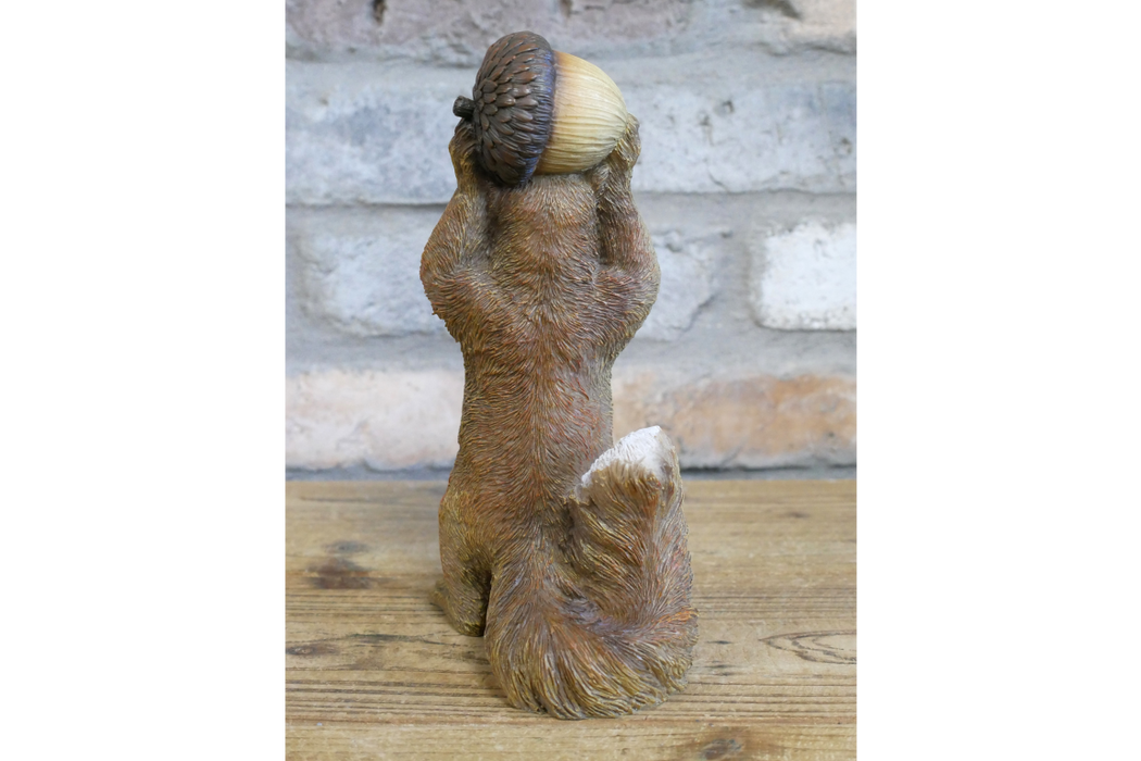 Squirrel With Acorn - 23cm