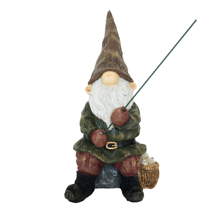 Gnome With Fishing Rod