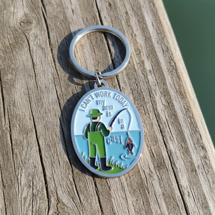 Fishing Keyring