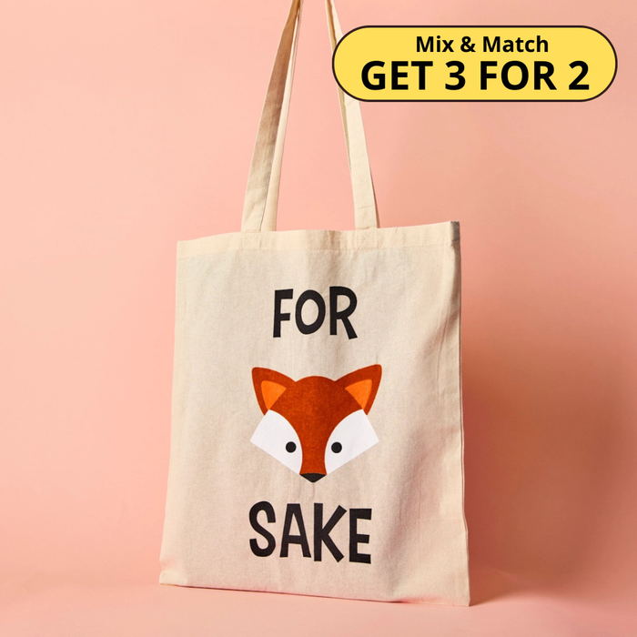 For Fox Sake Tote Bag