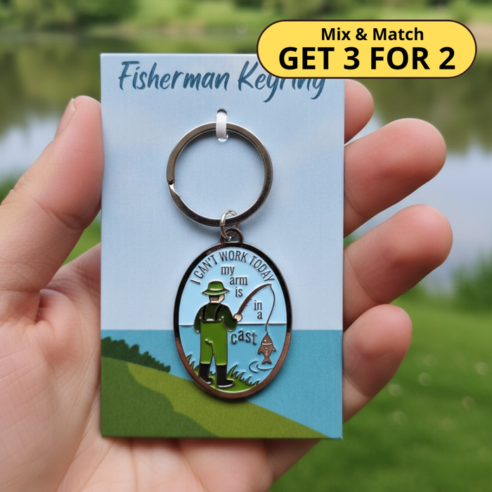 Fishing Keyring