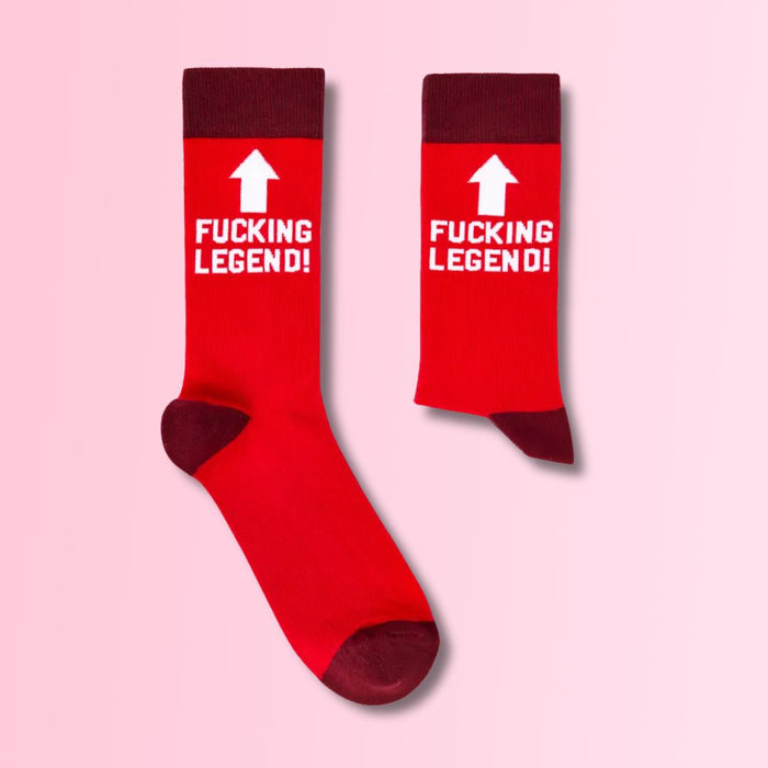 Unisex Red Legend Socks