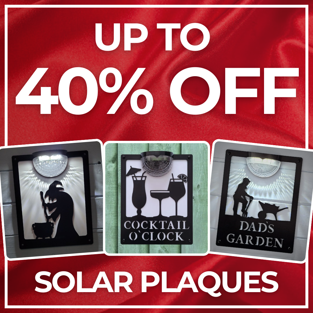 Solar Wall Plaques | Flory's Online