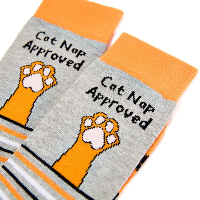 Unisex Cat Nap Approved Socks Size 6 - 11 UK