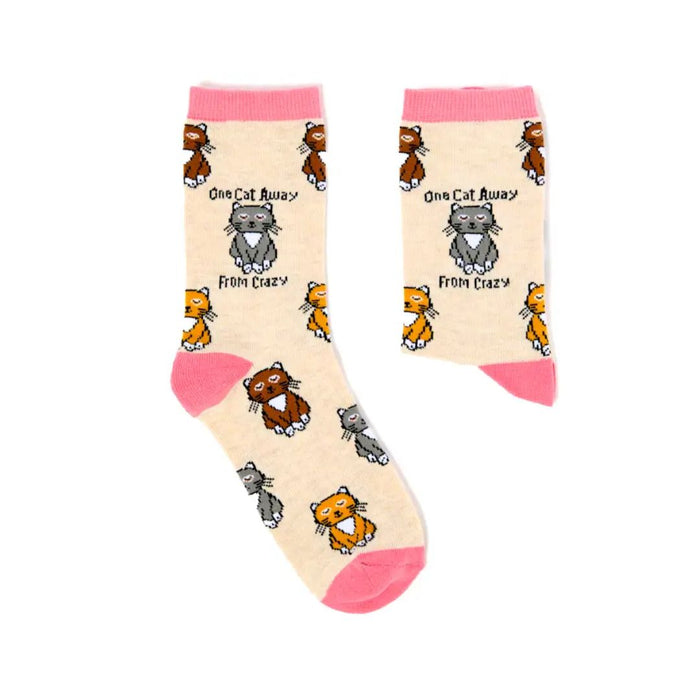 One Cat Away Ladies Socks