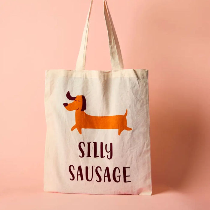 Silly Sausage Dog - Tote Bag