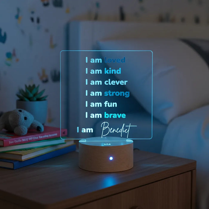 Affirmation LED Night Light (2 Colours to Choose From)