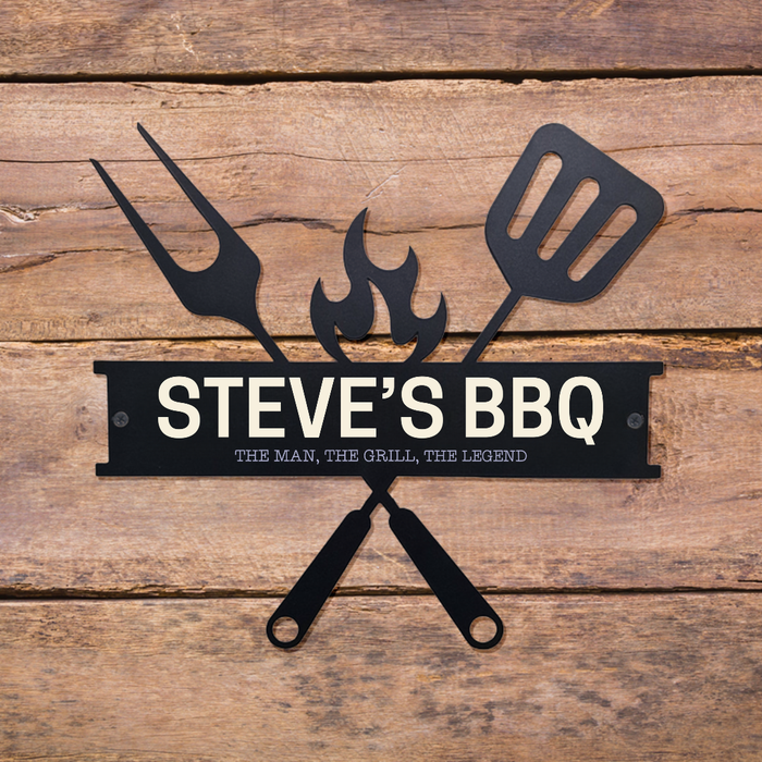 'Create Your Own' BBQ Sign