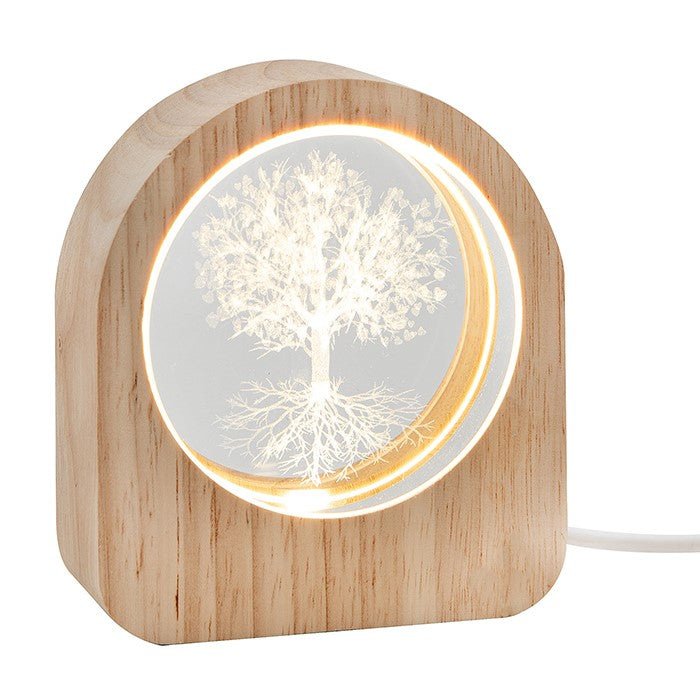 Laser Art LED Disc Tree of Life