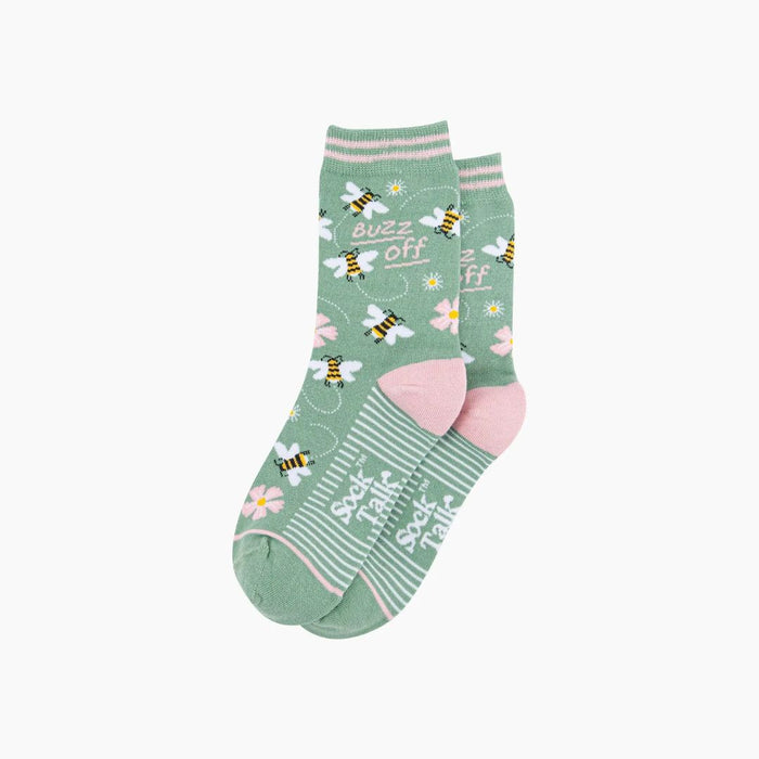Buzz Off Bee Combed Cotton Socks