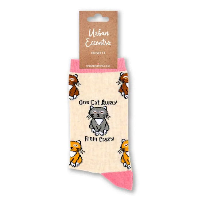 One Cat Away Ladies Socks