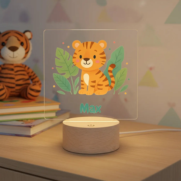 Boys' LED Night Light (3 Personalised Designs to Choose From)