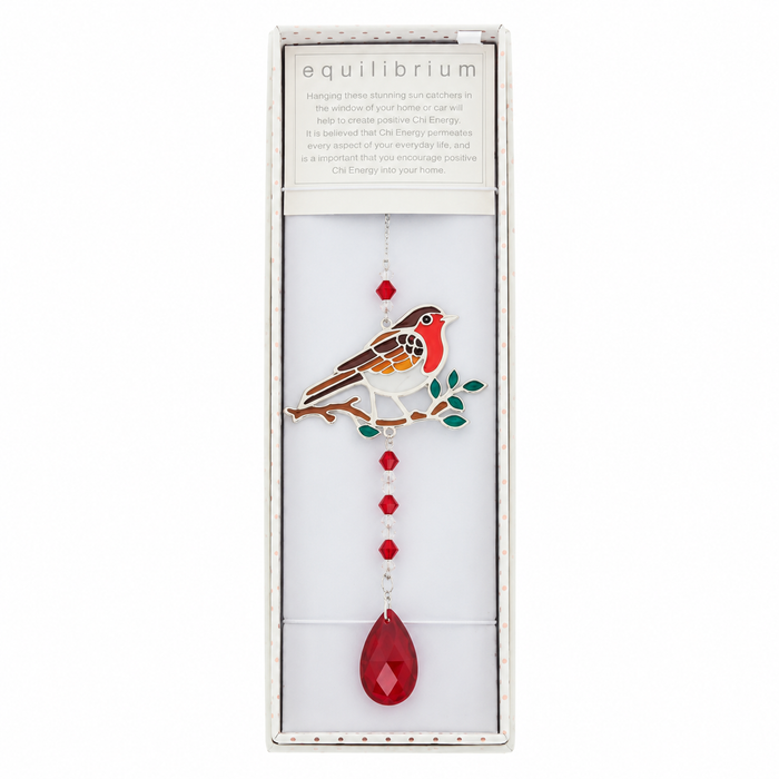 Robin Colourful Suncatcher - 4 to choose from