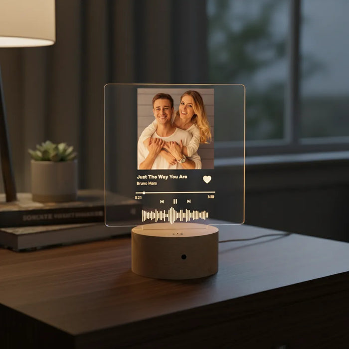 Music Player LED Night Light (You Can Personalise Me!)