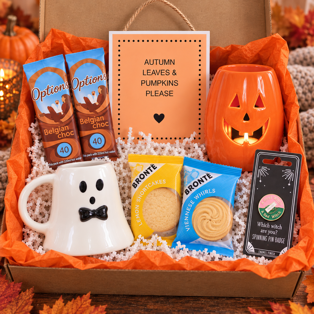 Autumn Halloween Treat Box