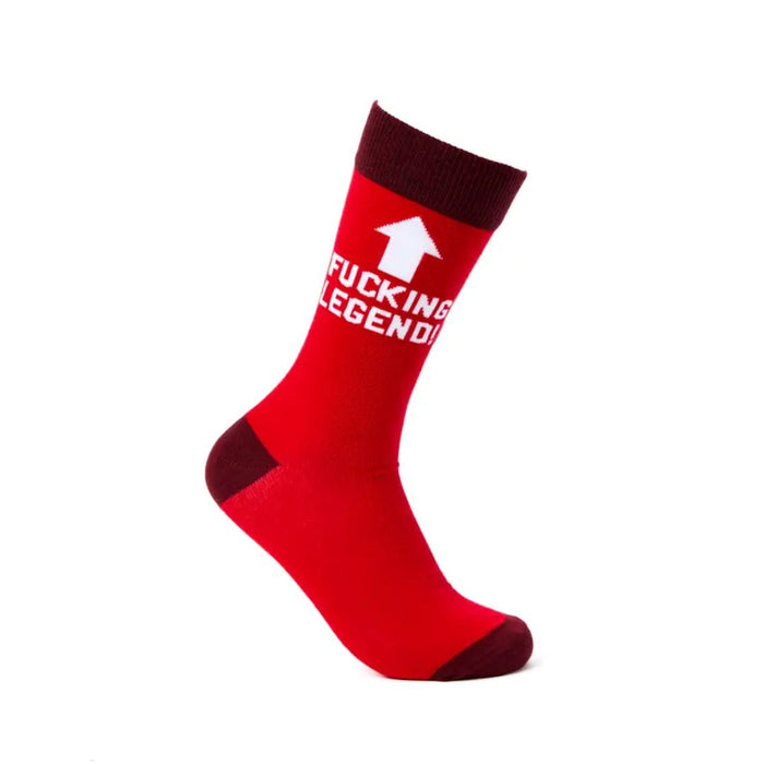 Unisex Red Legend Socks