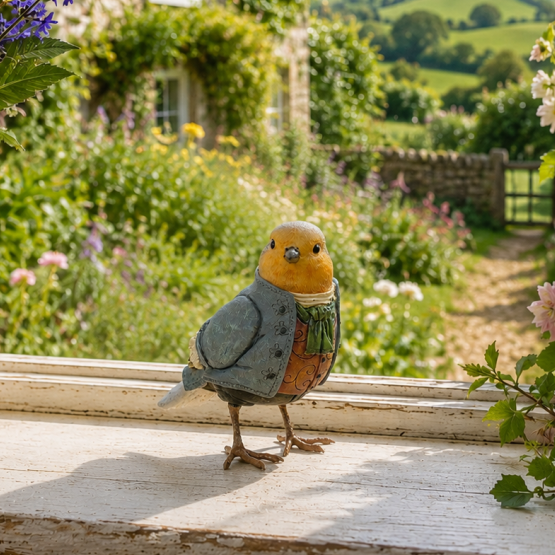 Robin In Suit - 11cm