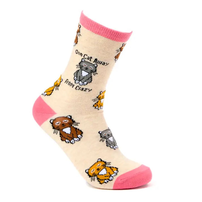 One Cat Away Ladies Socks