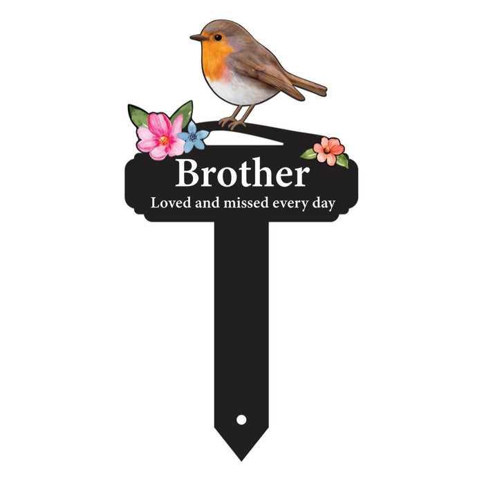 'Brother' Large Robin Pot Stake