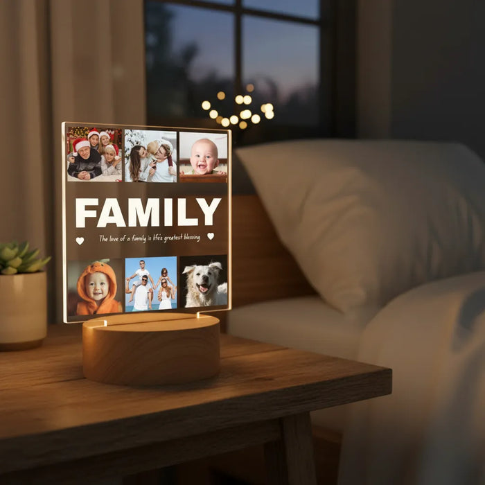 Photo Grid LED Night Light (You Can Personalise Me!)