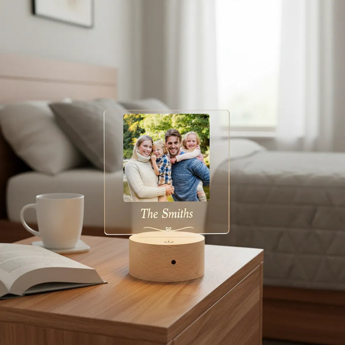 Family Photo LED Night Light (You Can Personalise Me!)