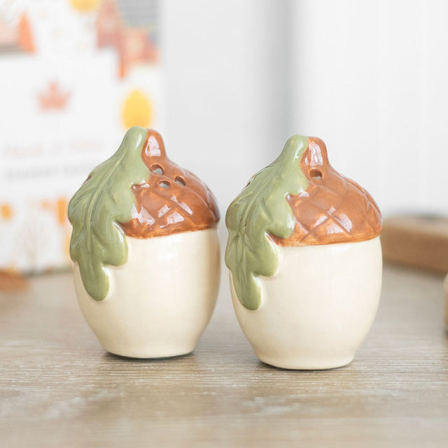 Acorn Salt and Pepper Shakers