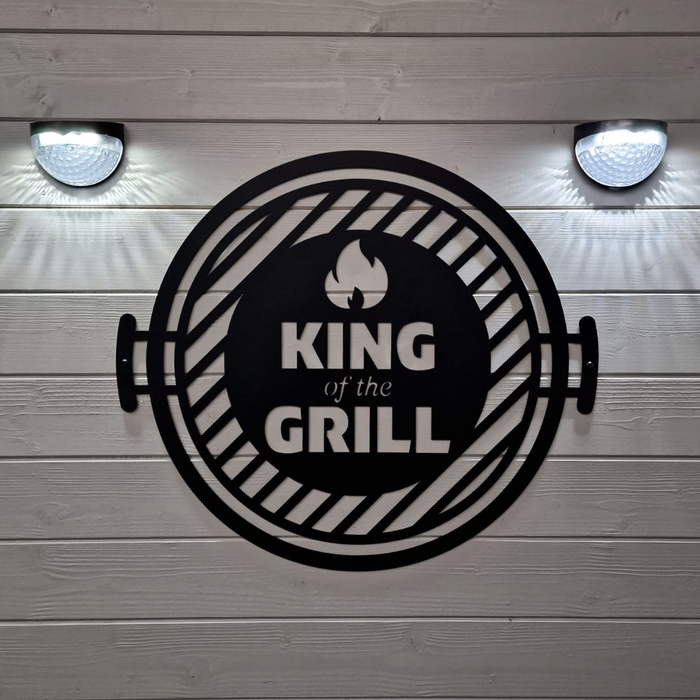 King of The Grill Sign
