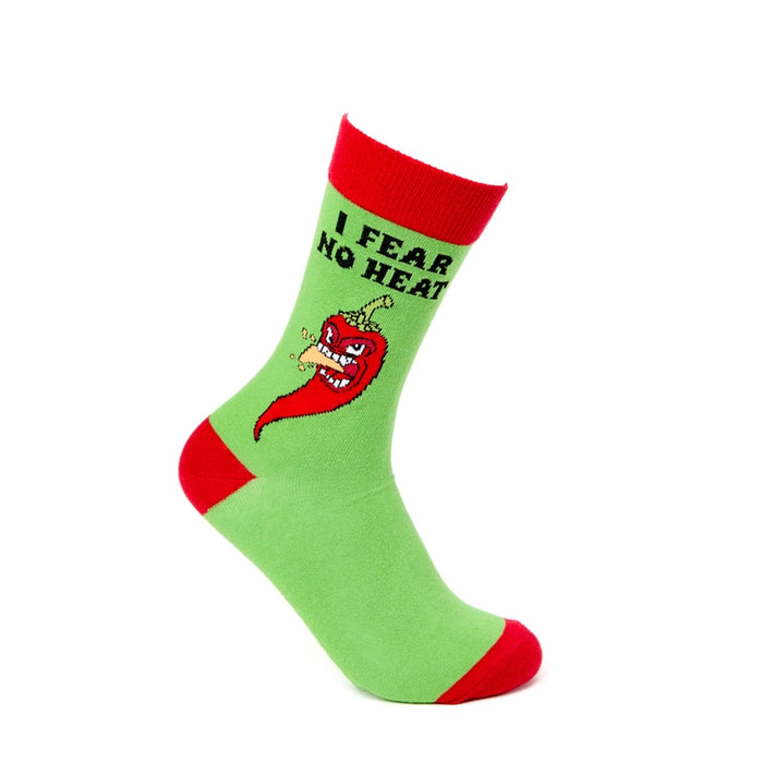 Unisex I Fear No Heat Socks Size 6 - 11 UK