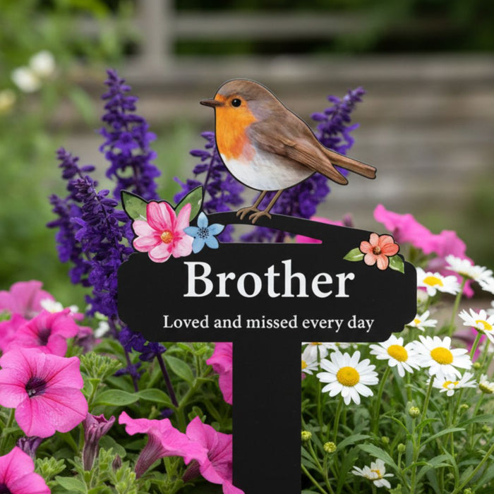 'Brother' Large Robin Pot Stake