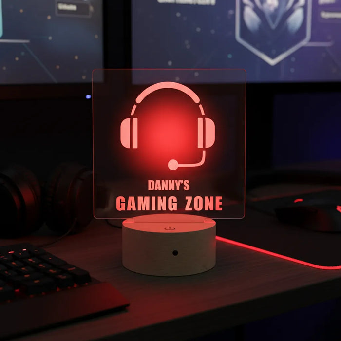 Boys' LED Night Light (3 Personalised Designs to Choose From)