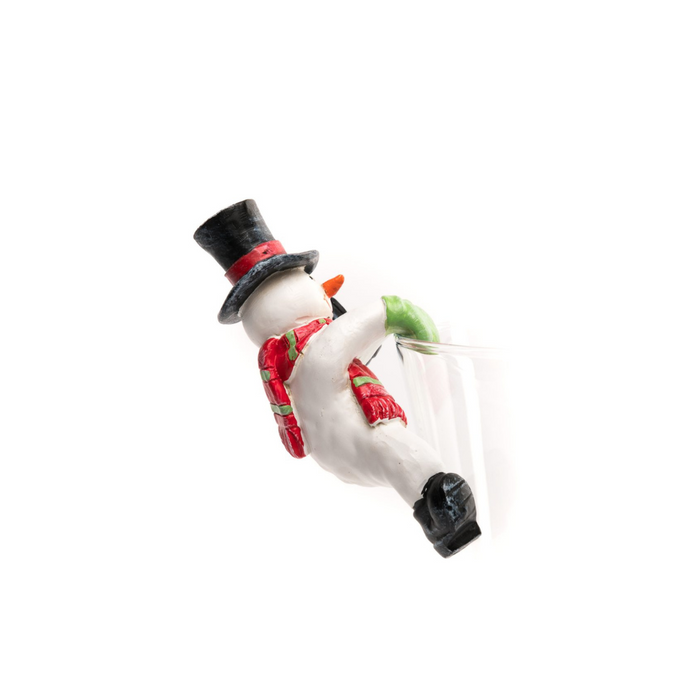 Christmas Snowman Plant Pot Hanger