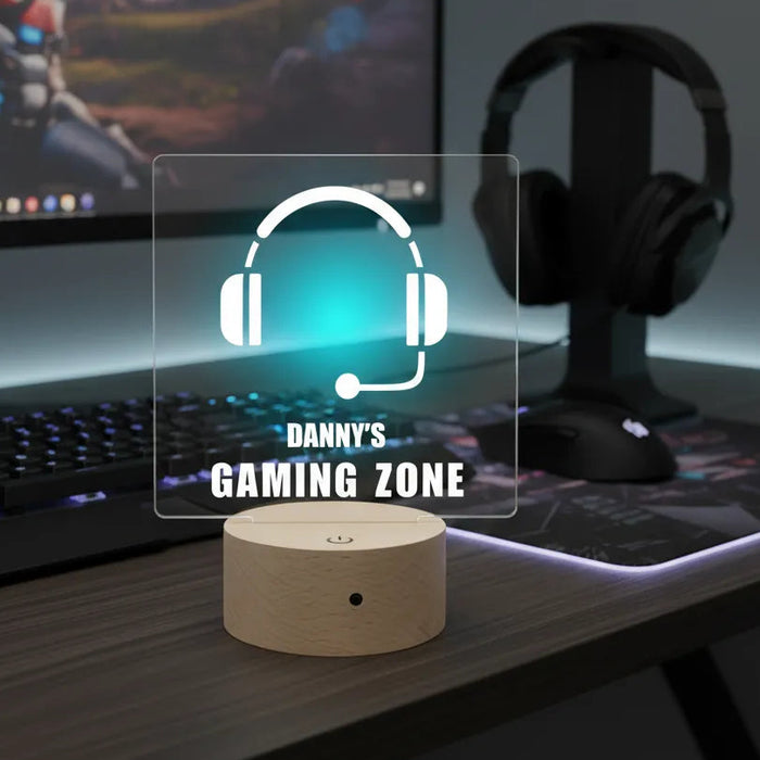 Boys' LED Night Light (3 Personalised Designs to Choose From)