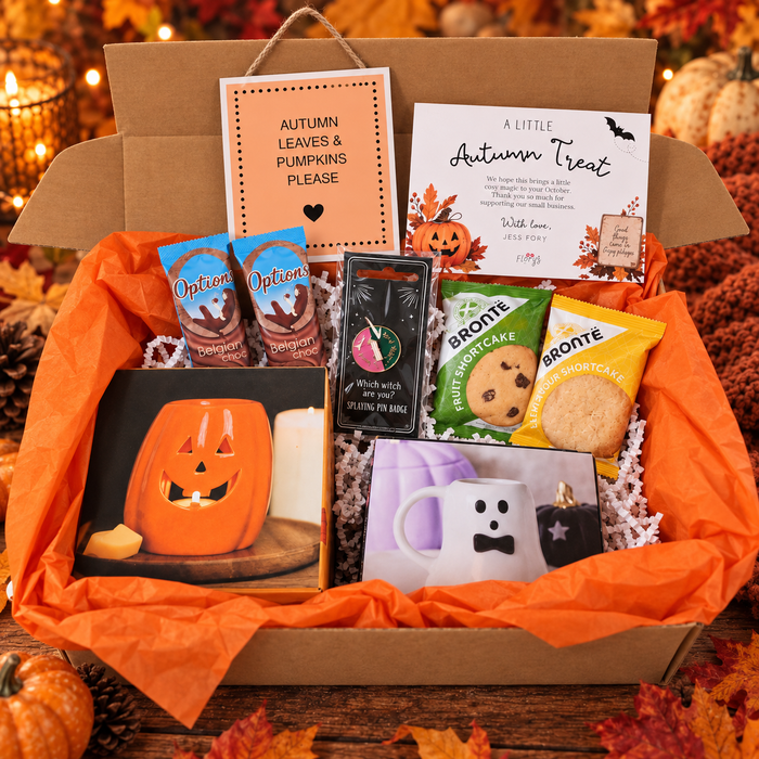 Autumn Halloween Treat Box