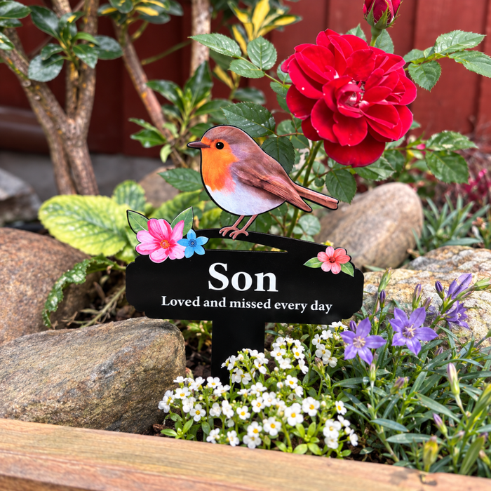 'Son' Large Robin Pot Stake