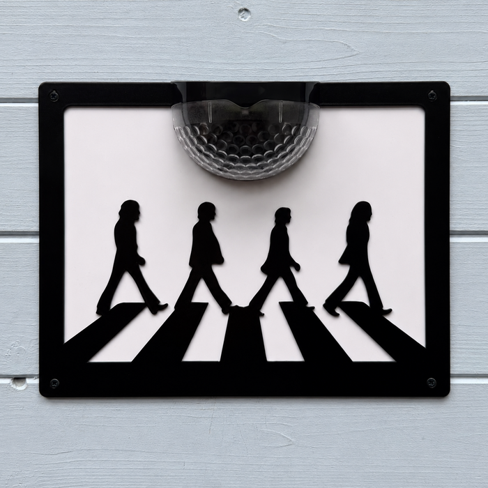 The Beatles Solar Light Wall Plaque