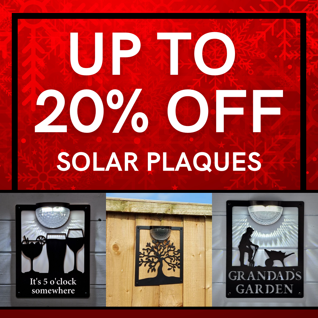 Solar Wall Plaques | Flory's Online