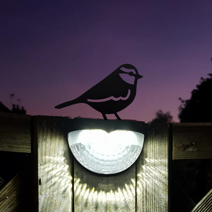Blue Tit Cut-Out Solar Powered LED Light