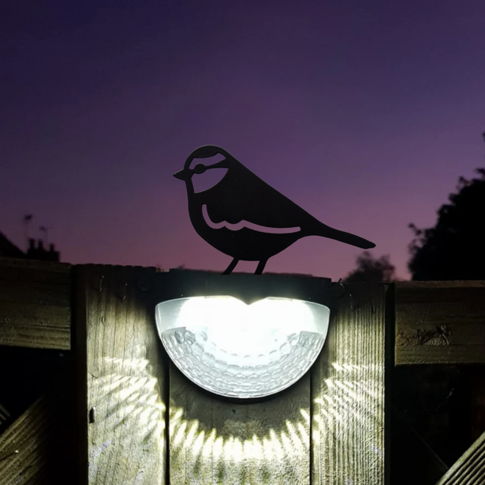 Blue Tit Cut-Out Solar Powered LED Light
