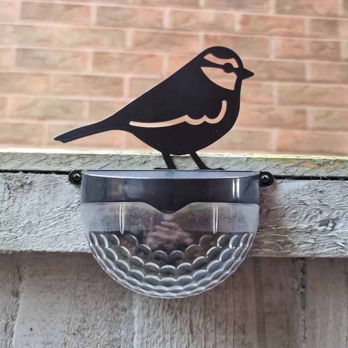 Blue Tit Cut-Out Solar Powered LED Light