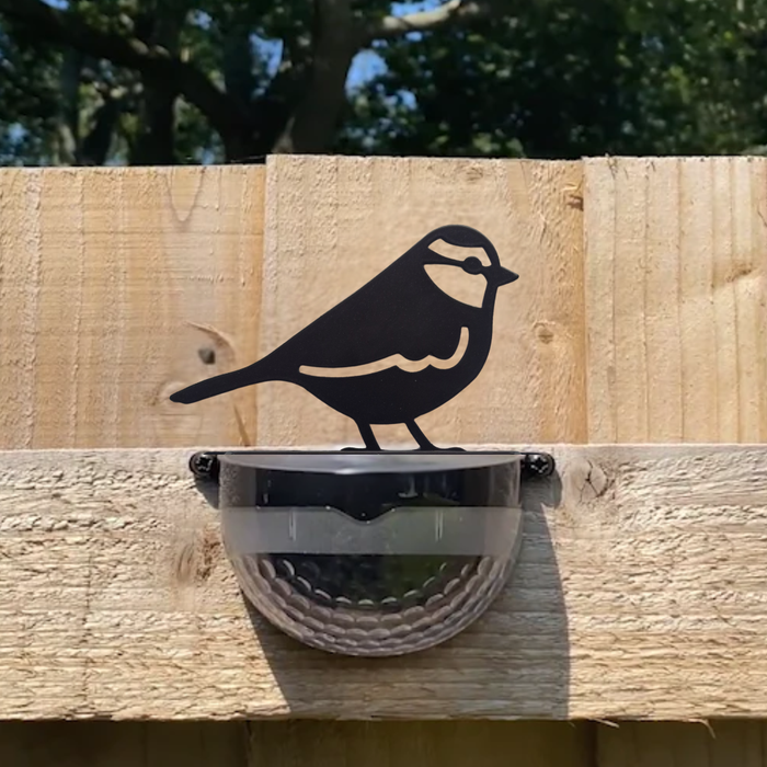 Blue Tit Cut-Out Solar Powered LED Light